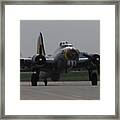 B17 Taxiing In Framed Print