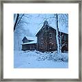 Baby Its Cold Outside Framed Print