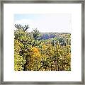 Backbone Panorama Framed Print