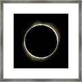 Bailys Beads - 2017 Total Solar Eclipse Framed Print