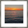 Balboa Sunset Framed Print