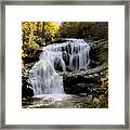 Bald River Falls In Autumn Framed Print