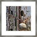 Ball And Chain Framed Print