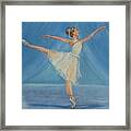 Ballet Blues Framed Print