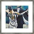 Ballroom Dancers Framed Print