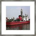 Baltimore Fire Boat 2003 Framed Print