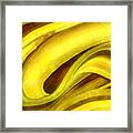 Banana With Chocolate Framed Print