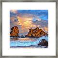 Bandon Rainbow Framed Print