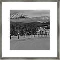 Banff Highway 1 Framed Print