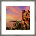 Bannerman Castle Sunset Framed Print