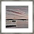 Bar Harbor Sunrise - Maine #3 Framed Print