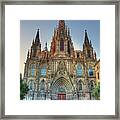 Barcelona Cathedral Framed Print