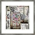 Barcelona Door Framed Print