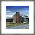 Barns And Country Framed Print