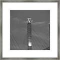 Bartle Hall Pylons Art Framed Print