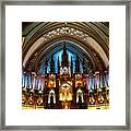 Notre-dame Basilica, Montreal Framed Print