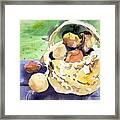 Basket Of Fruit Framed Print