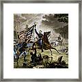 Battle Of Chantilly - Civil War Framed Print