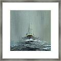 Battleship Yamato, 1945 Framed Print