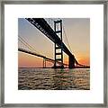 Bay Bridge Framed Print