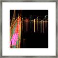 Bay Bridge Night Framed Print