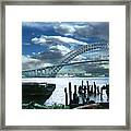 Bayonne Bridge Framed Print