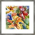 Be A Wildflower Framed Print