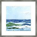 Beach At Isle Of Palms Two Framed Print