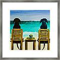 Beach Bums Framed Print