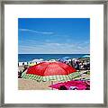 Beach Day Framed Print