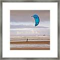 Beach Surfer Framed Print