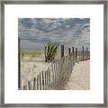 Beach Walk Framed Print