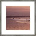 Beachcombers Framed Print