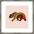 Bear Abstracts Framed Print