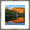 Bear Lake Dawn Framed Print
