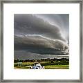 Beast Over Yorkton Framed Print