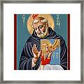 Beato Fra Angelico -patron Of Artisits 126 Framed Print