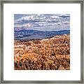 Beautiful Day In Bryce Canyon Framed Print