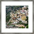 Beautiful Positano Framed Print