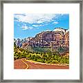 Beckoning Road Framed Print