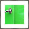 Behind The Door Of Jealousy Framed Print