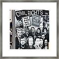 Belfast Mural - Civil Rights - Ireland Framed Print