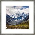 Belukha Mountain. Altay. Russia Framed Print