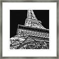 Beneath The Eiffel Tower Framed Print