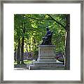Benjamin Franklin - University Of Pennsylvania Framed Print