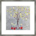 Best Wedding Gift Romance Tree Framed Print