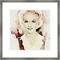 Betty Hutton, Vintage Actress Framed Print