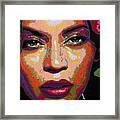 Beyonce Framed Print