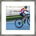 Bicycle Race Framed Print