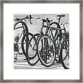 Bicycles Framed Print